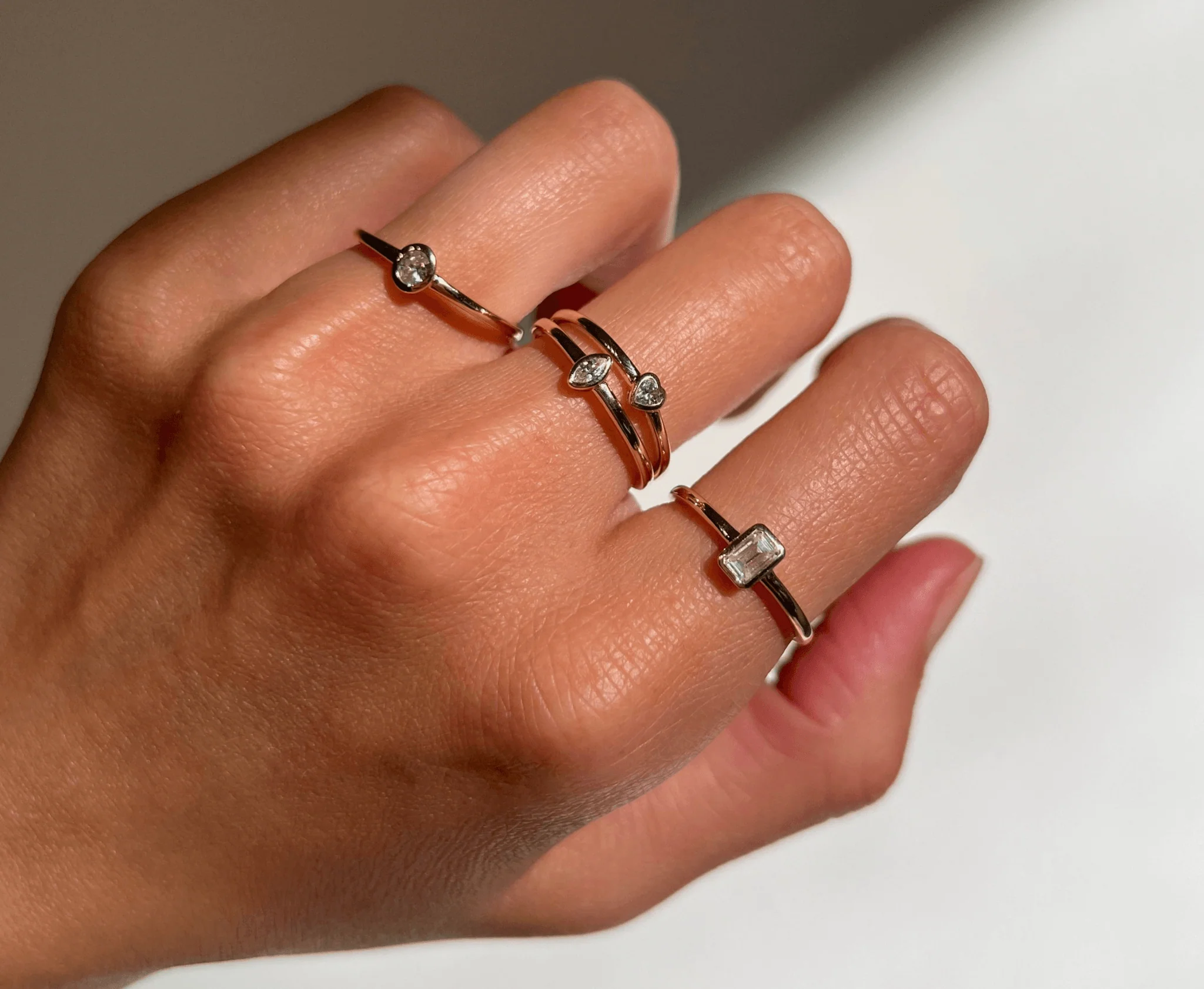 THE DAINTY HEART STACKER - Image 4