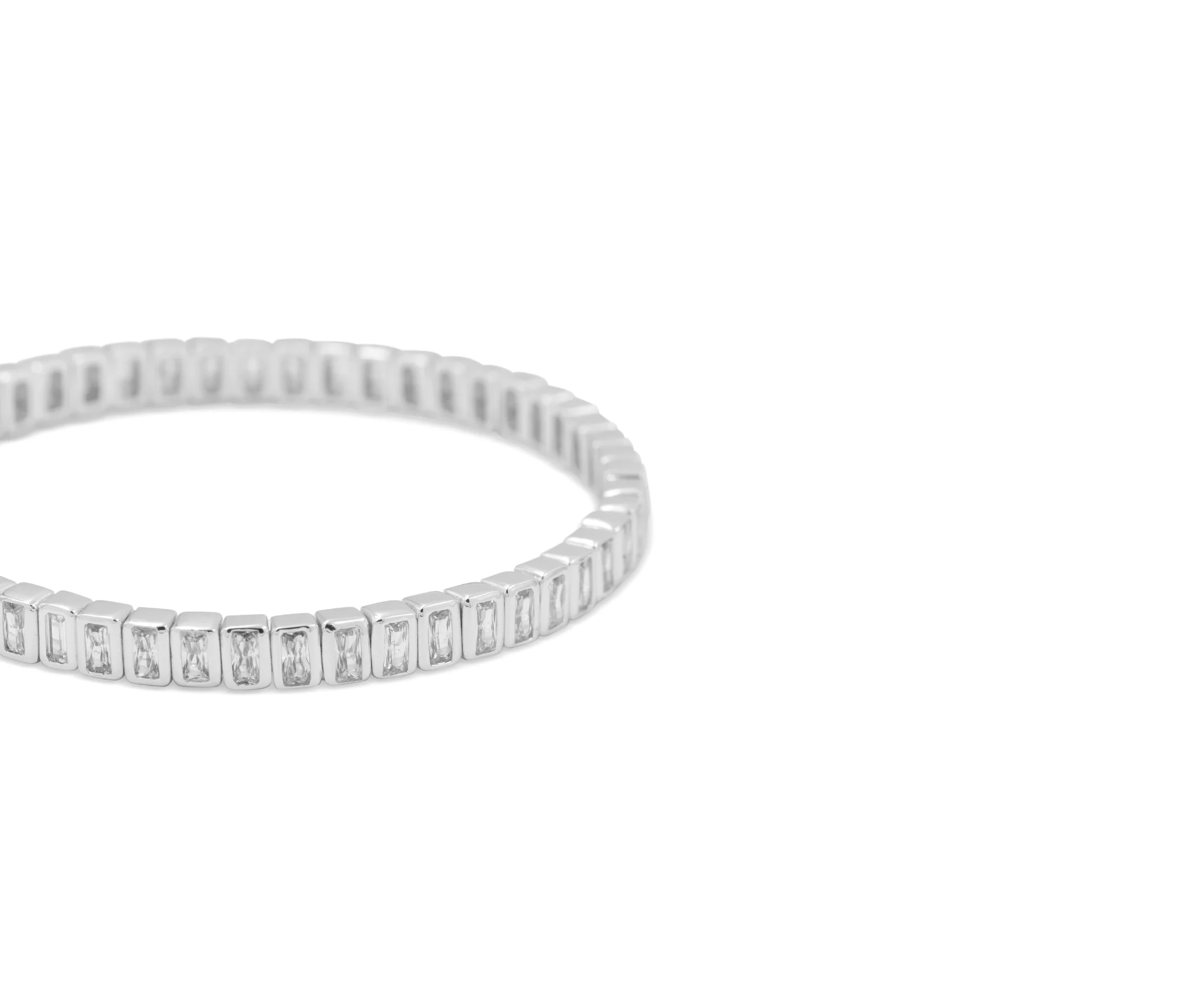 THE BAGUETTE FLEX TENNIS BRACELET - Image 6