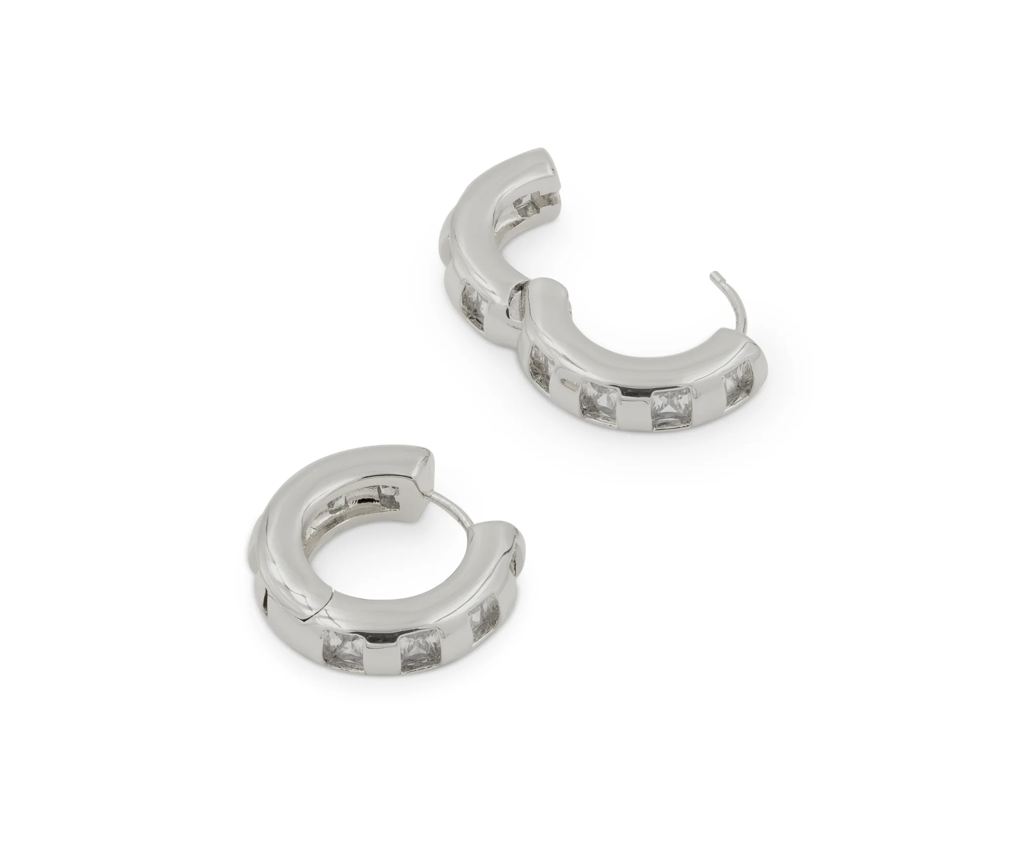 THE BOLD BEZEL HOOPS - Image 4