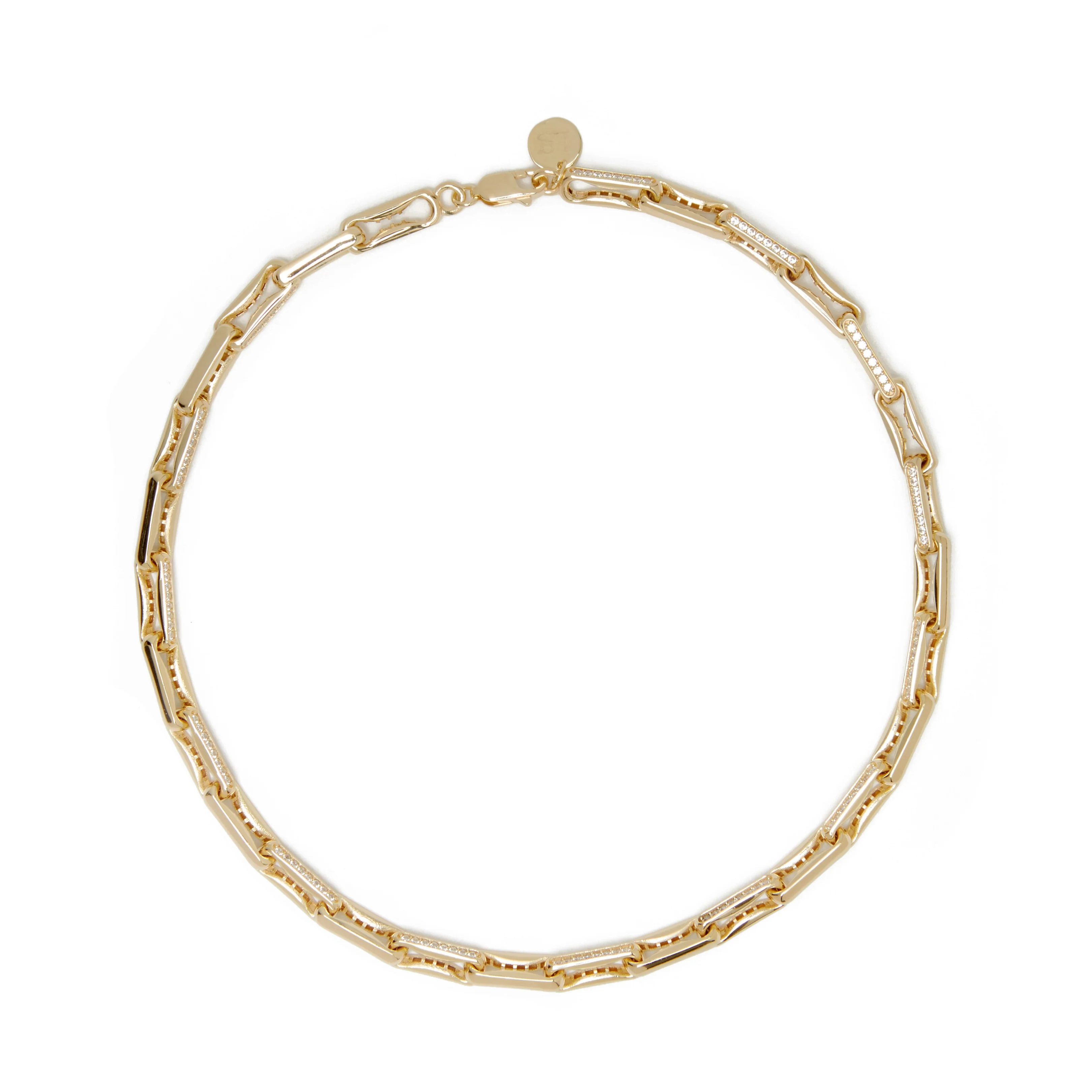 CH024 'LARGE INDENTED PAPERCLIP CHAIN' - Image 5