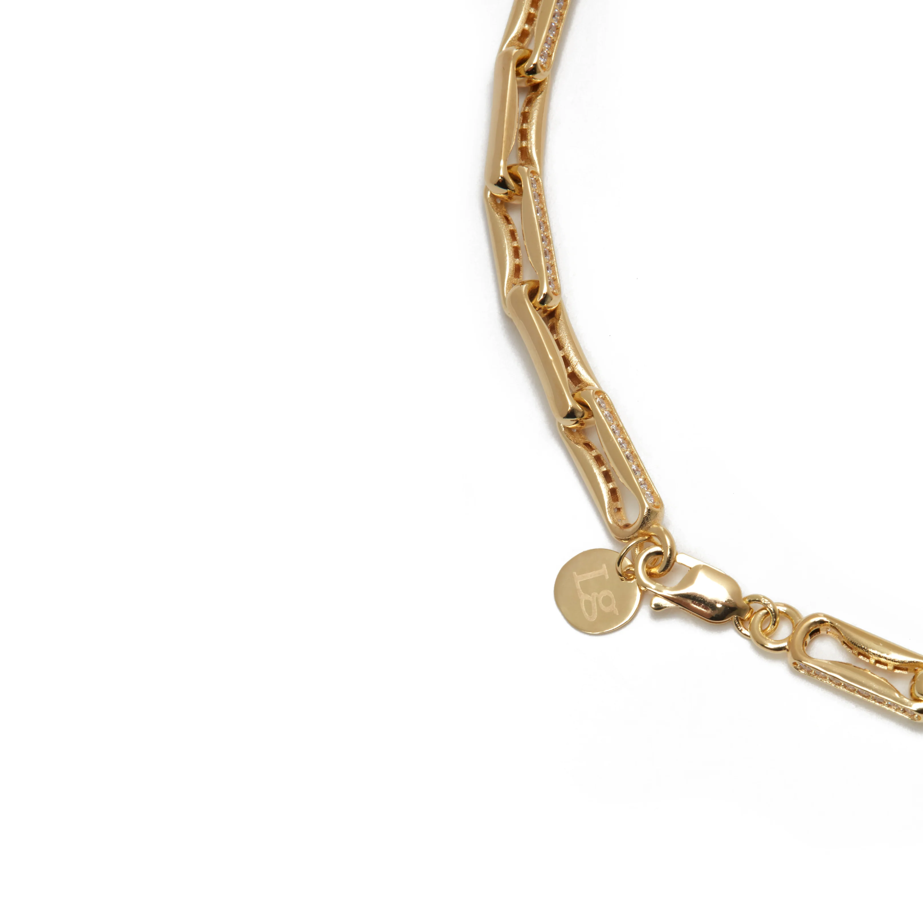 CH024 'LARGE INDENTED PAPERCLIP CHAIN' - Image 6