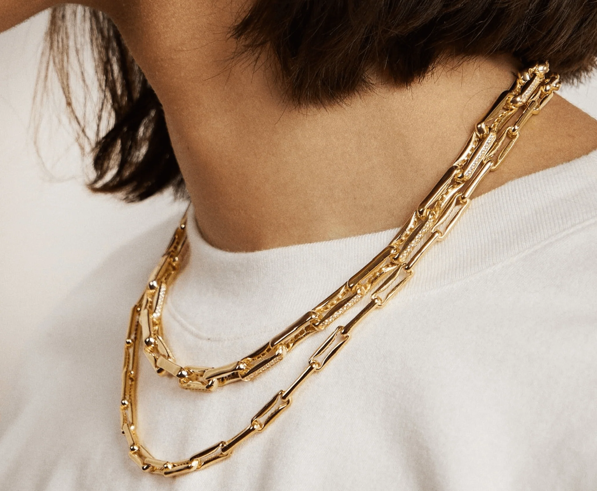 CH024 'LARGE INDENTED PAPERCLIP CHAIN' - Image 7