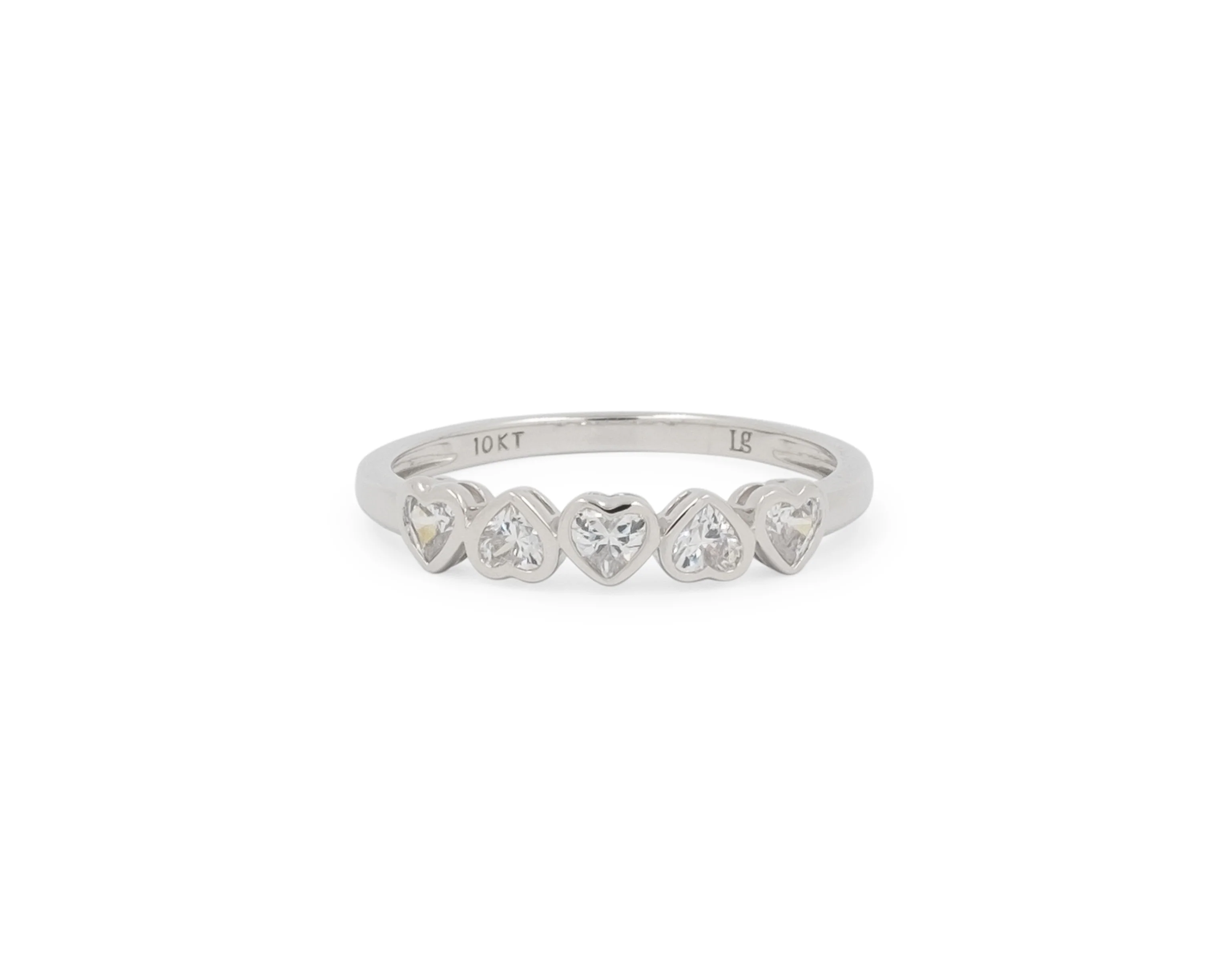 THE DAINTY MULTI-HEART STACKER - Image 5