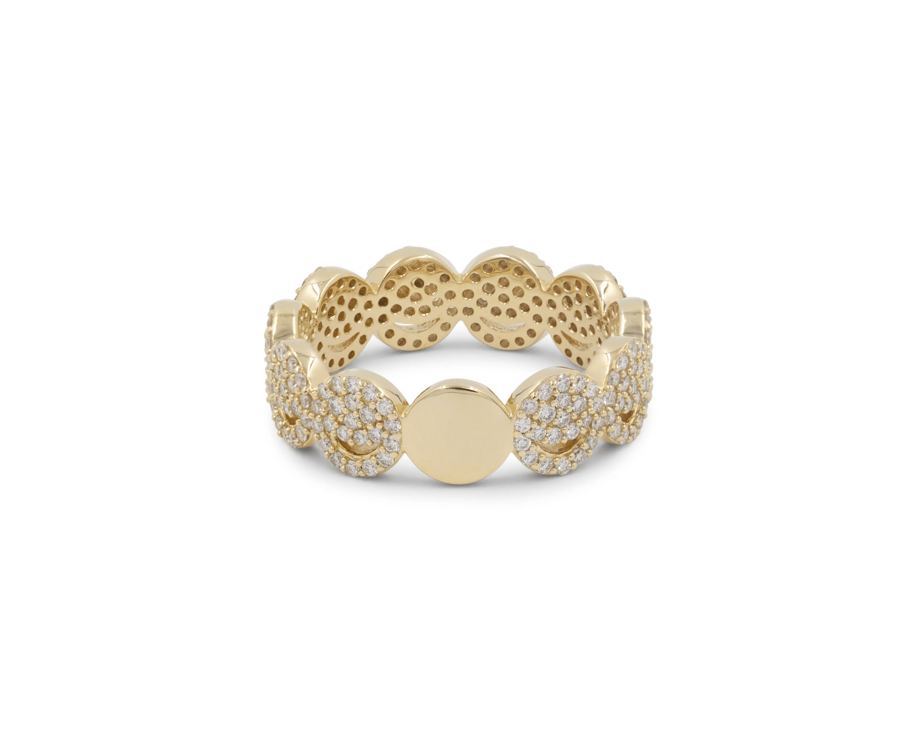 THE PAVÉ ETERNAL HAPPY FACE RING - Image 3