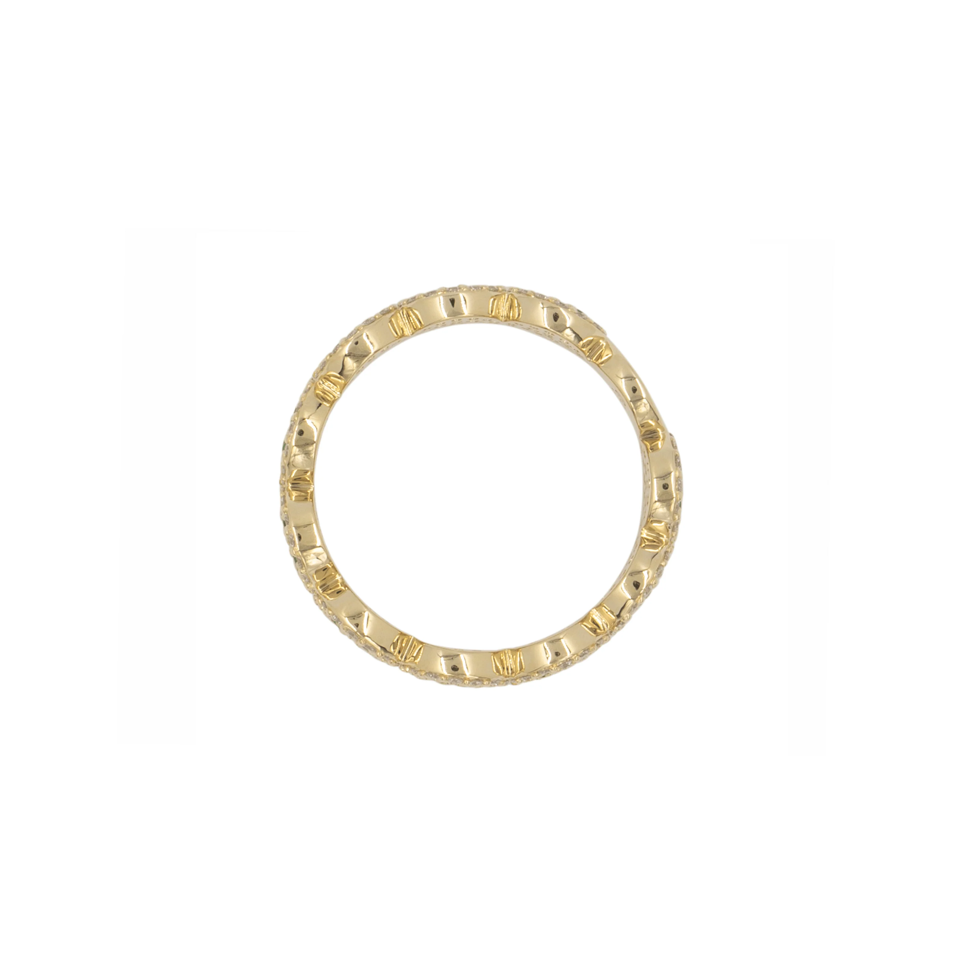 THE PAVÉ ETERNAL HAPPY FACE RING - Image 6