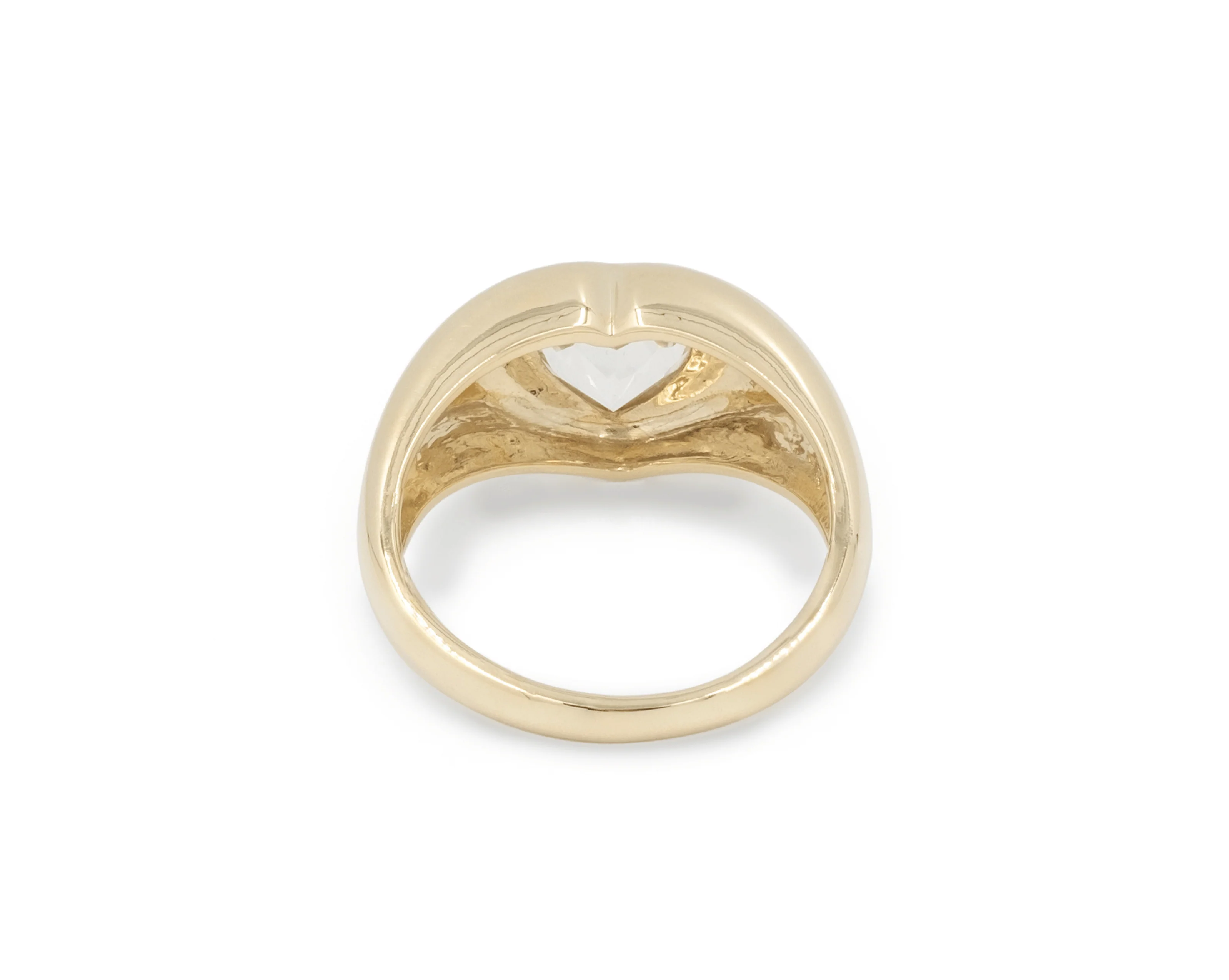 THE BEZEL HEART SIGNET RING - Image 6