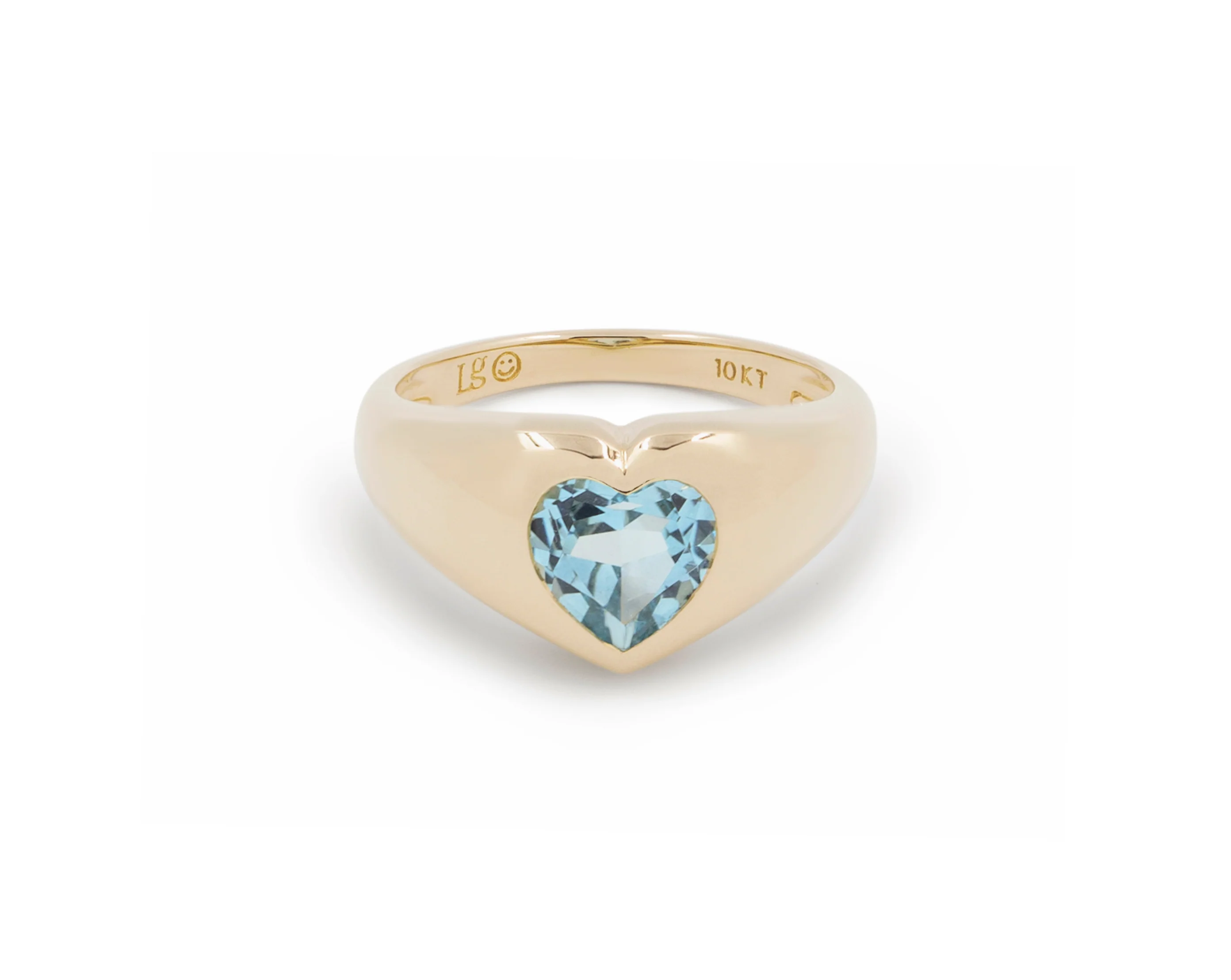 THE BEZEL HEART SIGNET RING - Image 8