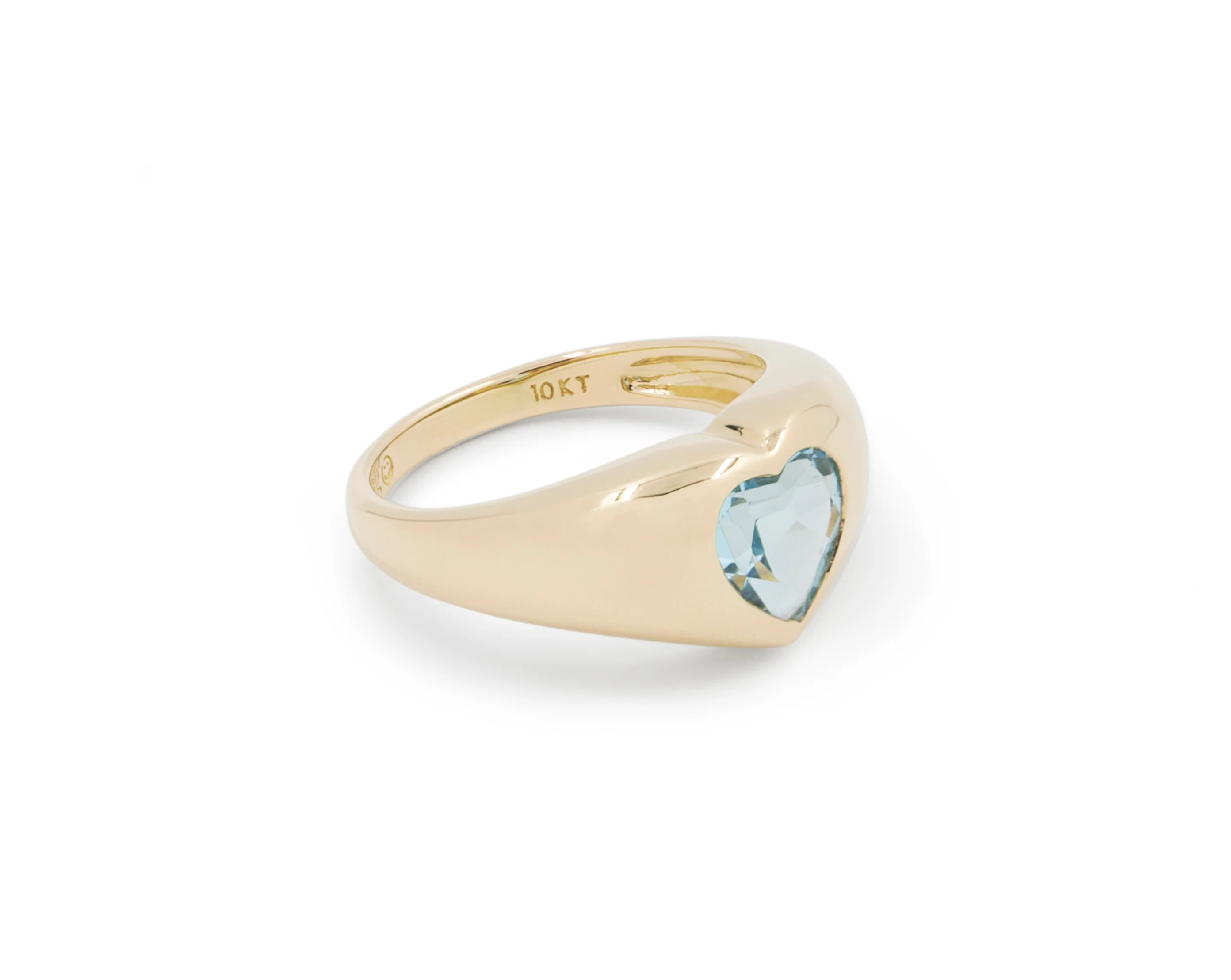 THE BEZEL HEART SIGNET RING - Image 9