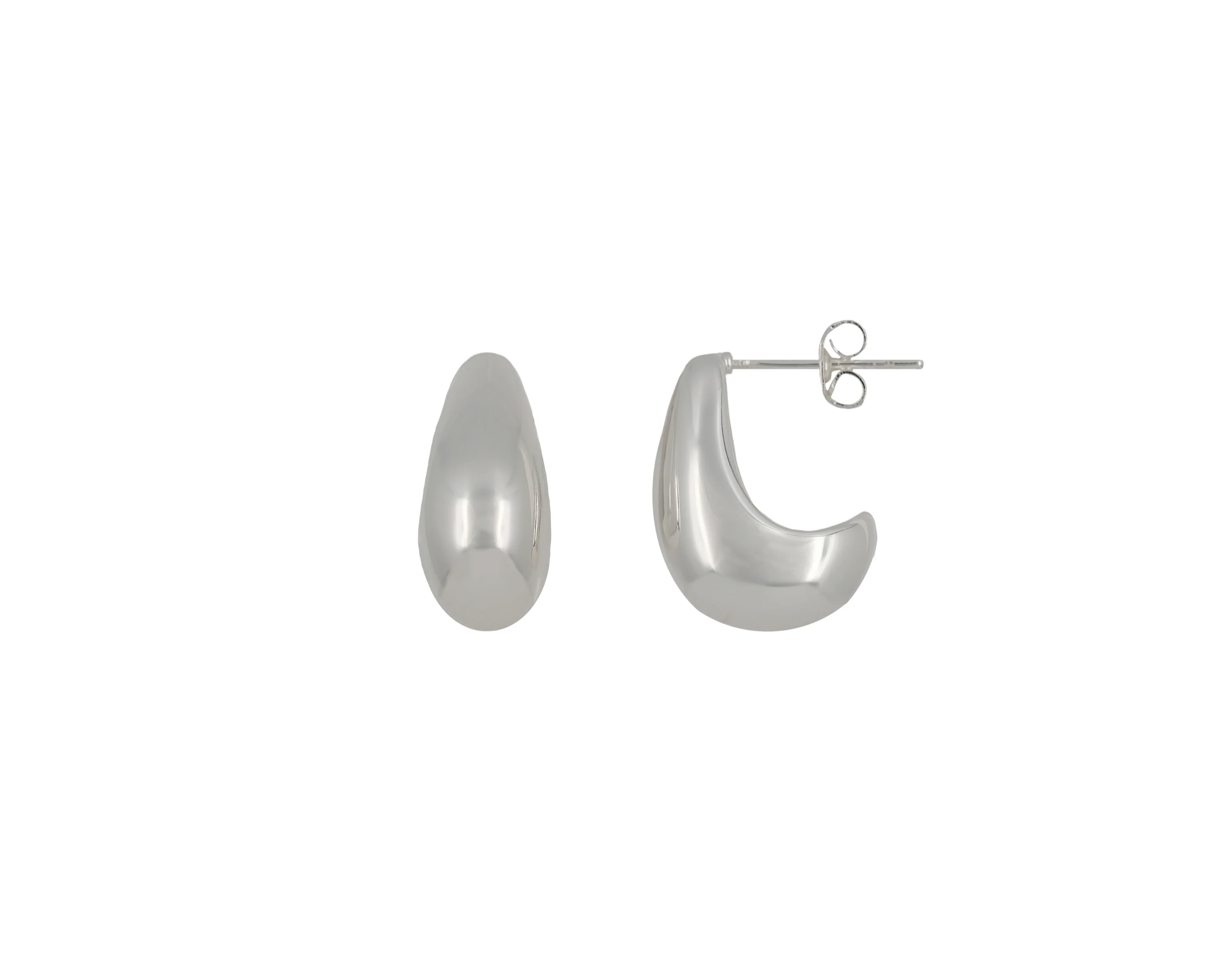 THE DROPLET CURVE EARRINGS - Image 4