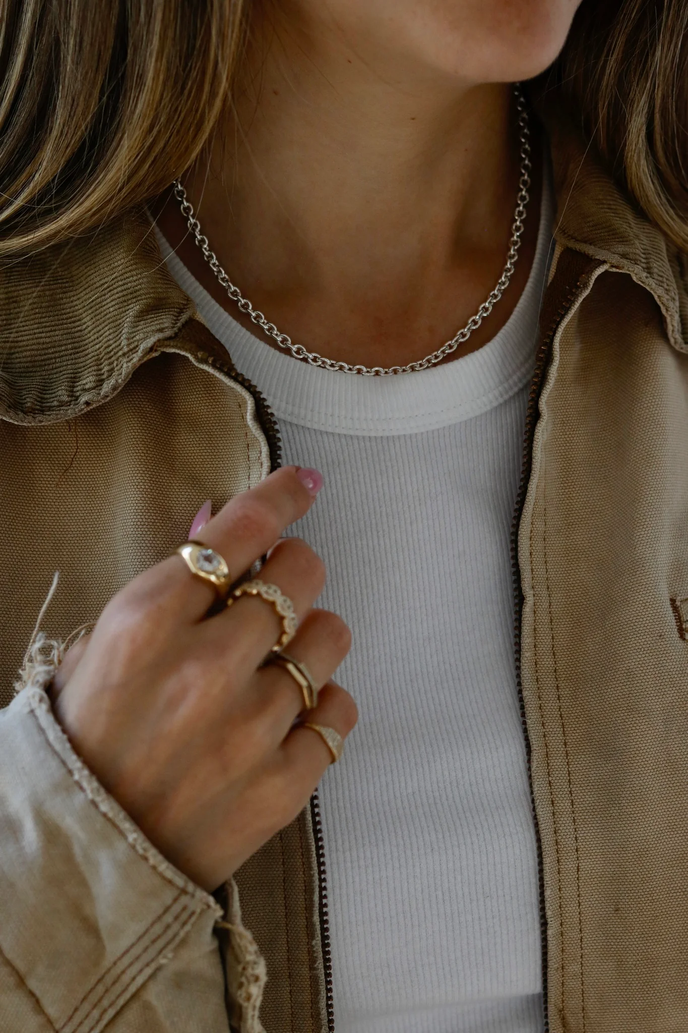THE MINI ROLO CHAIN NECKLACE - Image 7