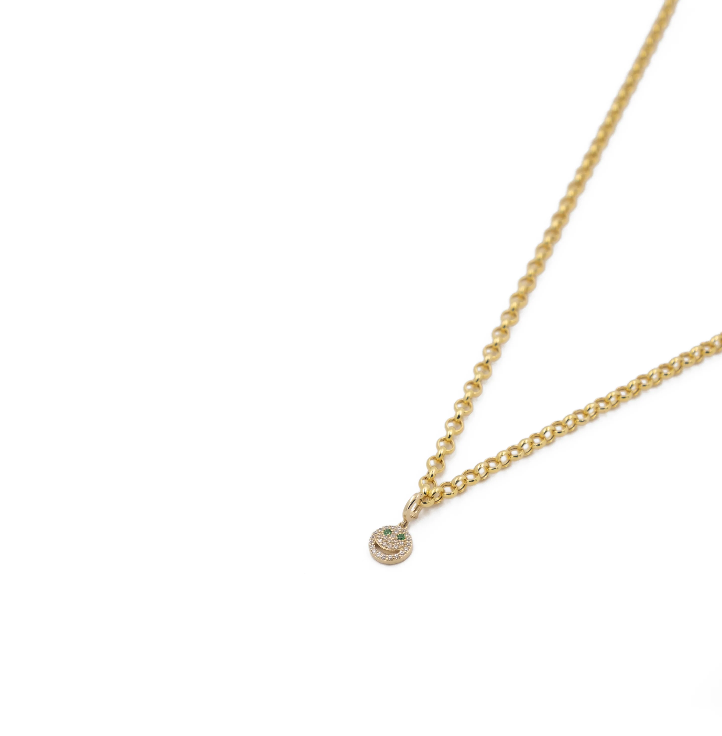 THE PAVÉ HAPPY FACE CHARM - Image 4