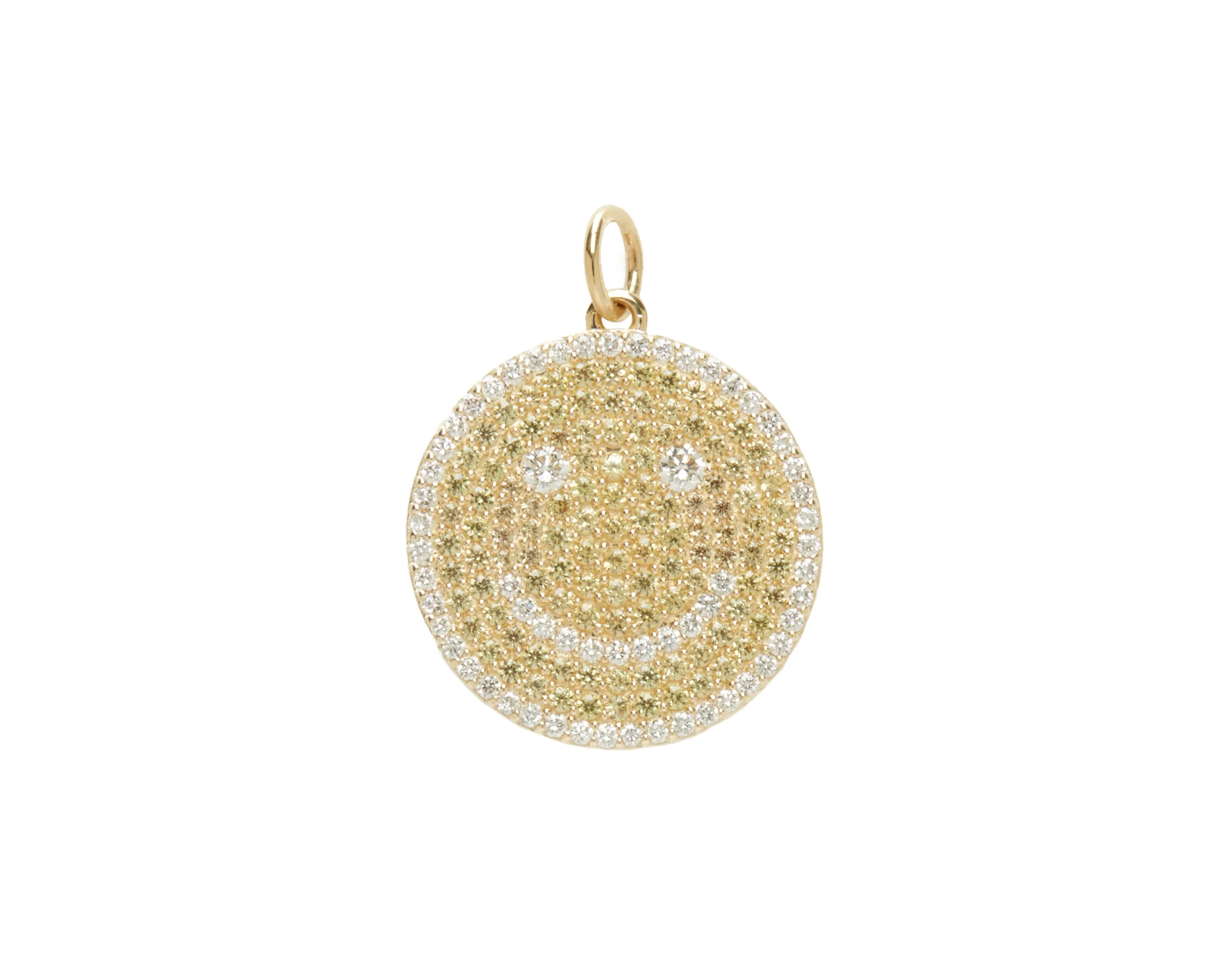 THE PAVÉ HAPPY FACE PENDANT - Image 12
