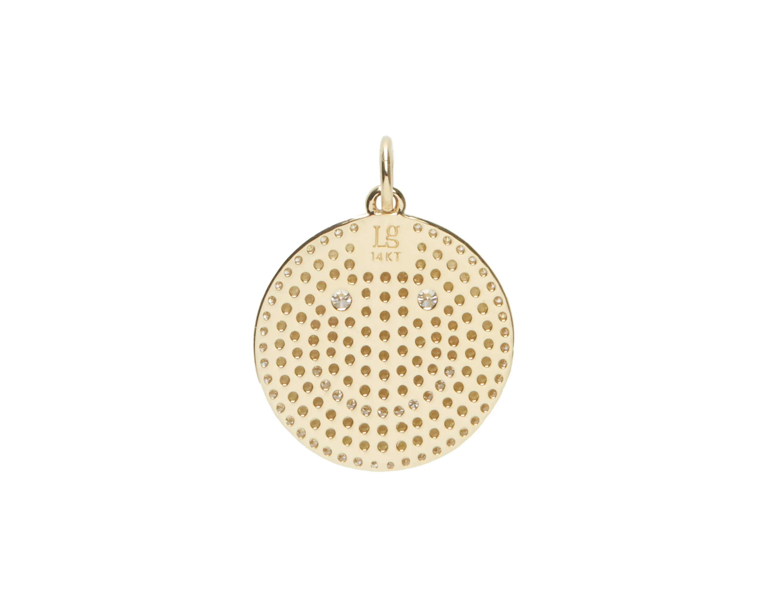 THE PAVÉ HAPPY FACE PENDANT - Image 13