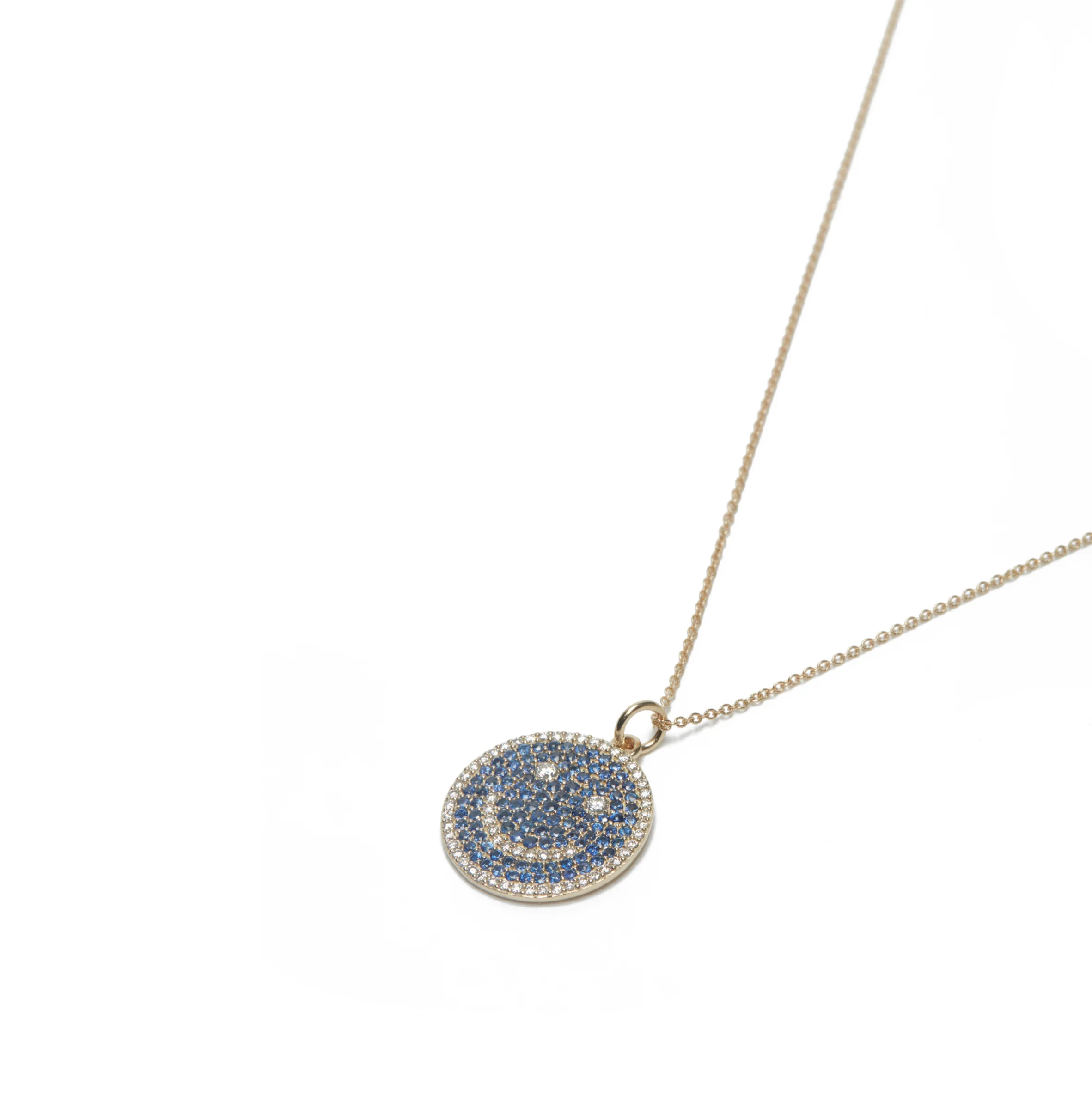 THE PAVÉ HAPPY FACE PENDANT - Image 3