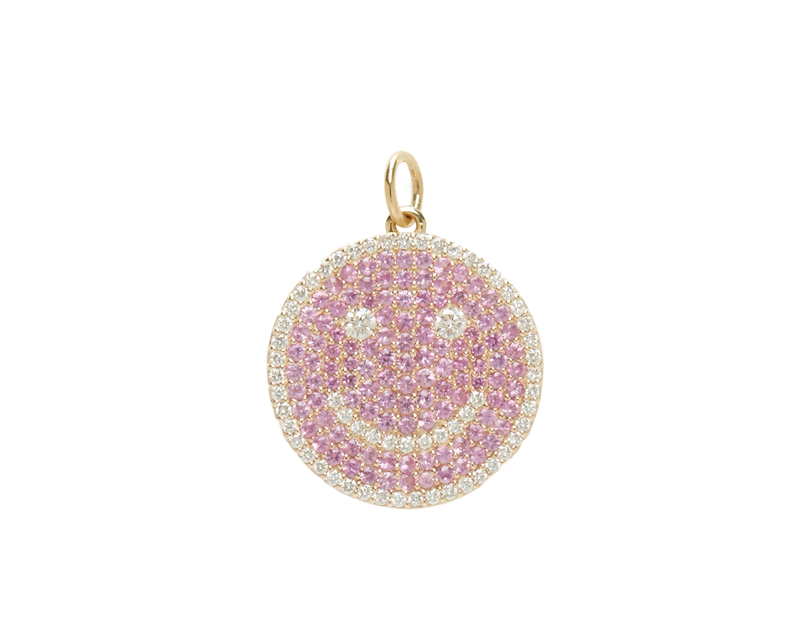 THE PAVÉ HAPPY FACE PENDANT - Image 4