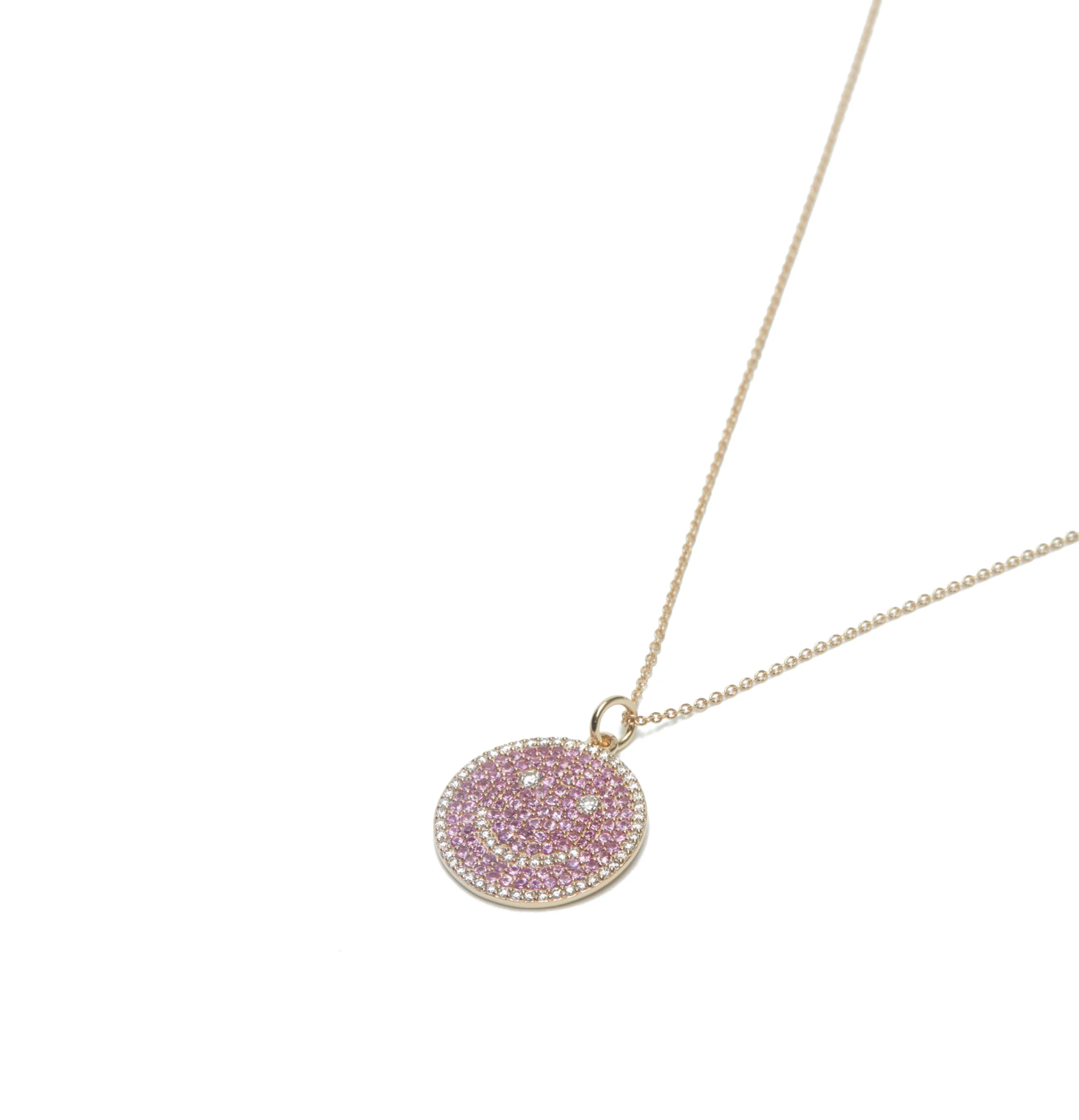 THE PAVÉ HAPPY FACE PENDANT - Image 6