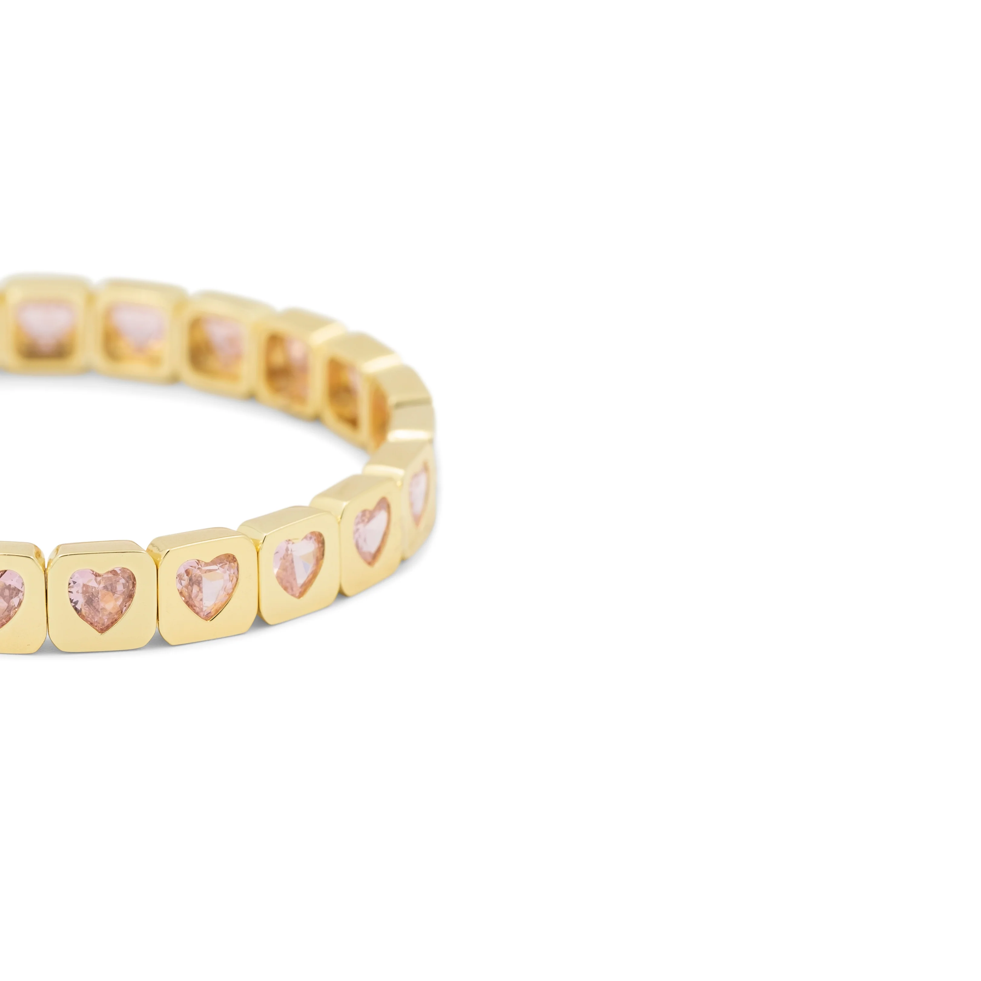 THE PINK LOVE LOCK BRACELET - Image 2