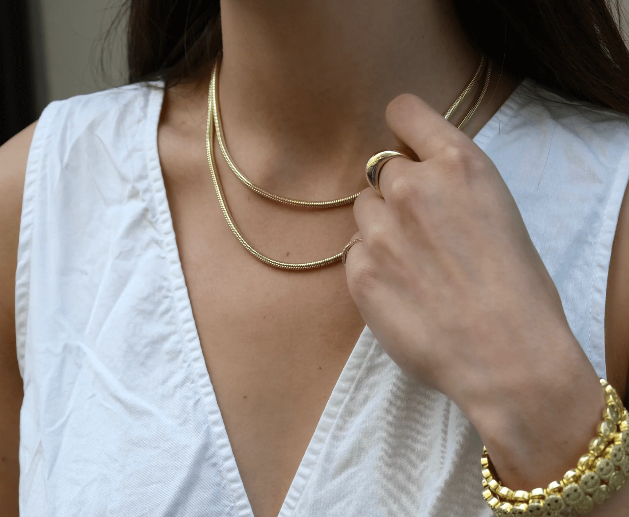 THE SNAKE CHAIN NECKLACE - Image 3